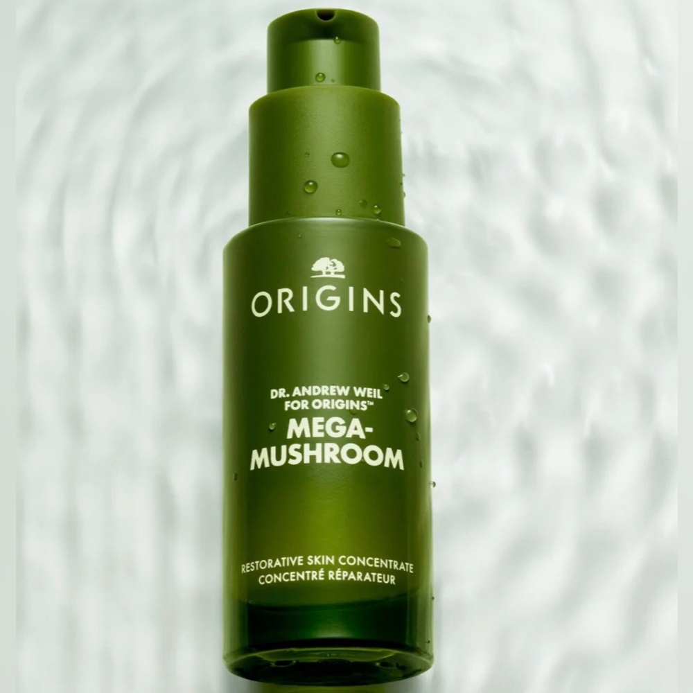 🍄NIB🍄 ORIGINS Dr. Andrew Weil MEGA-MUSHROOM Restorative Skin Concentrate 1oz